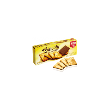Biscotti con cioccolato polomáčené sušenky SCHAR bez lepku