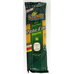Kukuřičné těstoviny - Spaghetti 500g bezlepkové SamMills