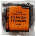 Bio pecičky z hořké čokolády 100 g BIONEBIO