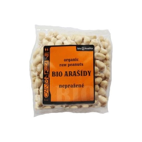 Bio arašídy loupané nepražené 200 g BIONEBIO