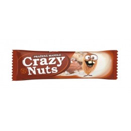 Crazy Nuts – Pražené mandle v mléčné čokoládě 30g