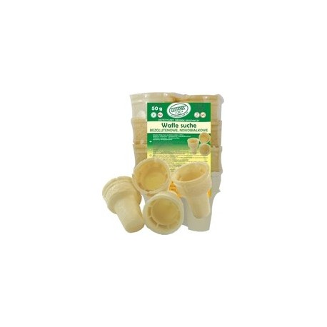 Zmrzlinové kornouty (7-8ks) - bez lepku 50g, PKU Glutenex