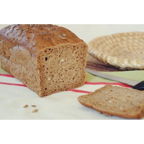 Liškův bezlepkový chléb Amarantový s cibulkou a sluneč. 40 - OSOBNÍ ODBĚR
