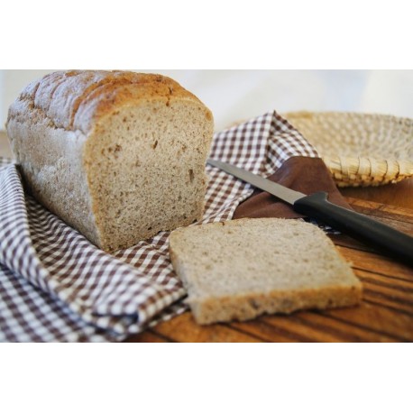 Liškův bezlepkový chléb Pohankový s celozrnnou pohankou 400 - OSOBNÍ ODBĚR