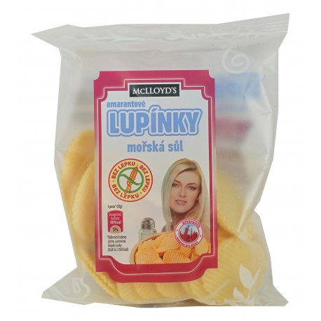 Amarantové lupínky mořská sůl 65g