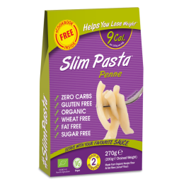 Slim Pasta Penne 270g nízkokalorické těstoviny (9 kcal, 0 g sacharidů)