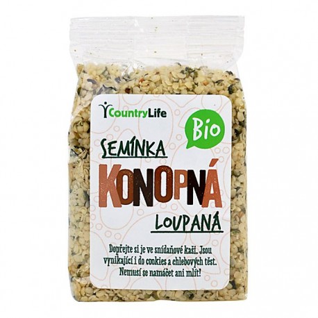 Konopná semínka loupaná 100 g BIO CL