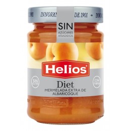 Meruňkový džem bez přidaného cukru se sladidlem 280g HELIOS