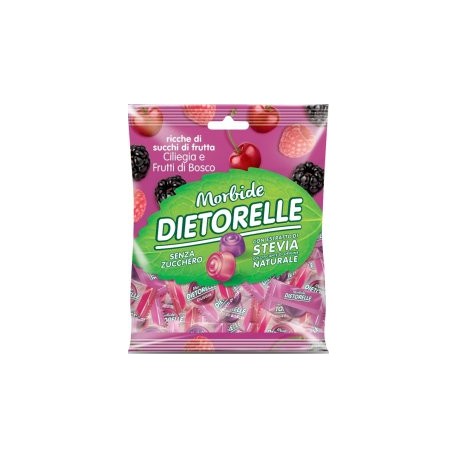 Dietorelle - ovocné želé s příchutí třešně a lesních plodů 70g