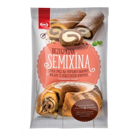 Semixína na bábovky, rolády a piškot 1kg SEMIX