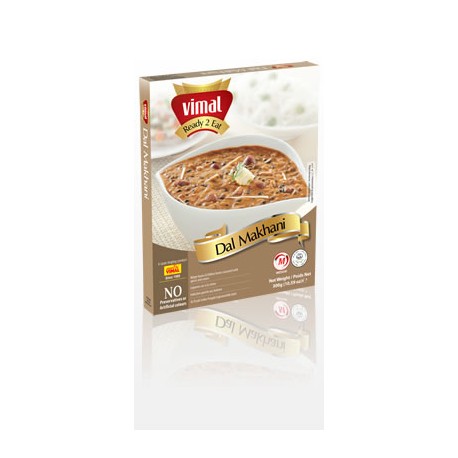 Černá čočka v máslové kari omáčce (Dal Makhani) 280g Ashoka