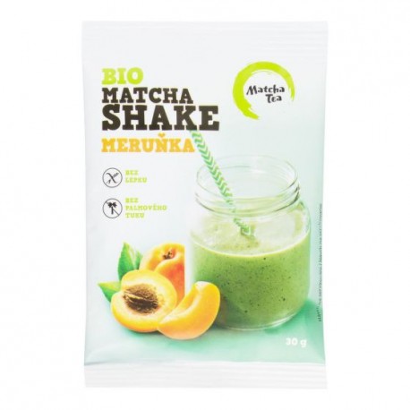 Matcha shake meruňka bezlepkový 30 g BIO AMYLON