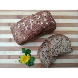 Bezlepkový chléb Liška - Ovesný bez pšeničného škrobu 400g - OSOBNÍ ODBĚR