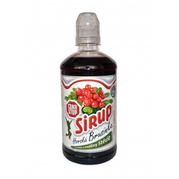 Sirup Brusinka 500ml Nova Fruit - CUKR STOP - Praga Drinks