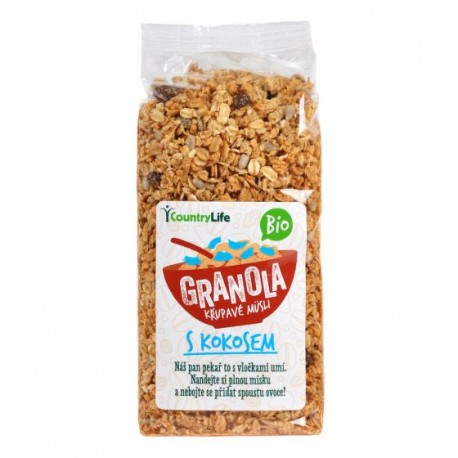 Granola - Křupavé müsli s kokosem 350 g BIO CL