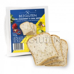 Chléb vícezrný s CHIA semínky, bez lepku 200g SUPERFOODS BEZGLUTEN
