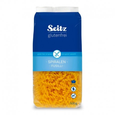 VŘETENA bez lepku, 500g (Spiralen Fusilli ct 10) BIO SEITZ