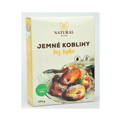 Jemné koblihy bez lepku - Natural 360g