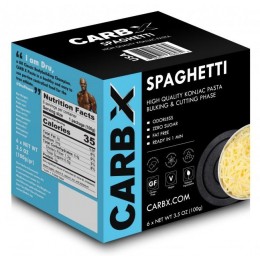 Konjakové špagety FITNESS 6x100 g (35 kcal, 8 g sacharidů)