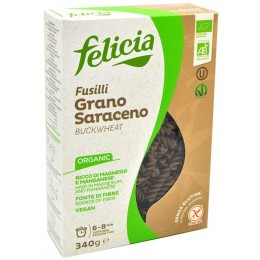 Těstoviny pohankové FUSILLI bezl. box 340g BIO FELICIA