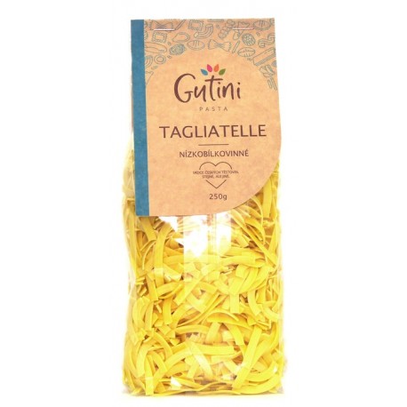 Tagliatelle těstoviny 250g nízkobílkovinné Gutini