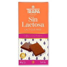 Čokoláda mléčná bez laktózy - TRAPA 90g