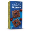 Sušenky CHEERIES - v belgické čokoládě s třešní 90g Bezgluten