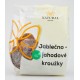 Jablečno - jahodové kroužky bez lepku - Natural 150g bez cukru