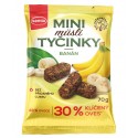 Mini müsli tyčinky s banány bez lepku 70 g SEMIX