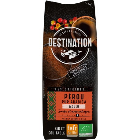 Bio káva mletá Peru Destination 250 g