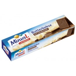 Bezlaktózové sušenky máslové polomáčené 125g s lepkem bez laktózy MinusL