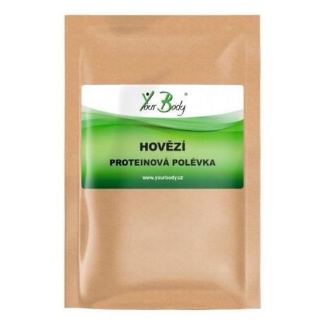 Proteinová polévka hovězí 30g bez lepku YB