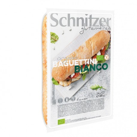 Baguettini Bianco BIO Bez lepku 200g Schnitzer