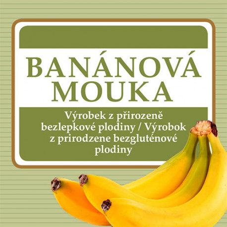 Banánová mouka 250g Adveni