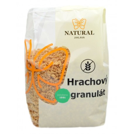 Hrachový granulát bez lepku - Natural 200g