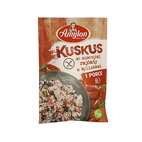 Kuskus se sušenými rajčaty a bylinkami 60g Amylon