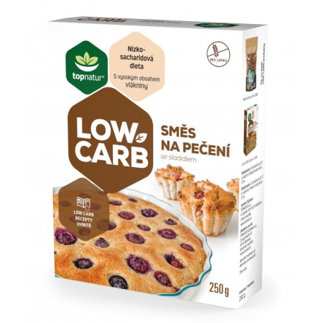 LOW CARB směs na pečení BZL 250g Topnatur