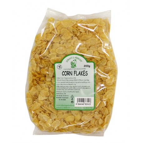 Lupínky kukuřičné - corn flakes bez lepku a cukru 200g ZP