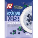 Fit-rýžová kaše borůvková 60g bez lepku s fruktózou