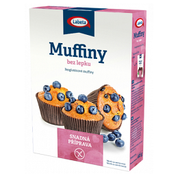 Směs na Muffiny světlé 445g - bez lepku Labeta