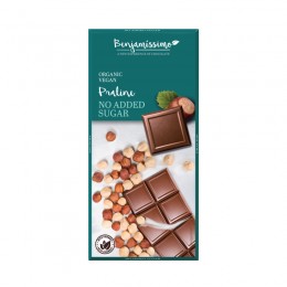 Čokoláda Praline, 70g bez cukru BIO Benjamissimo
