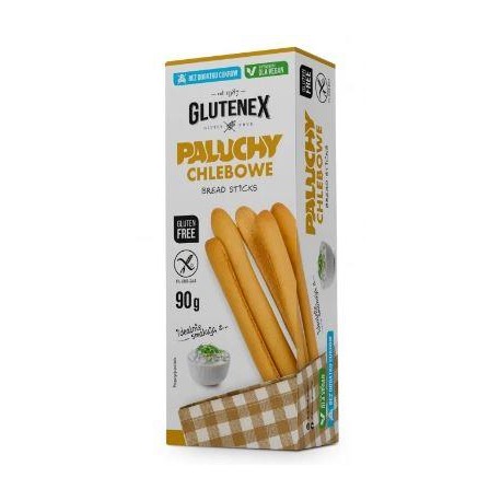 Chlebové tyčinky 90g - bez lepku a přidaného cukru Glutenex