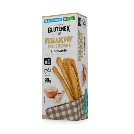 Chlebové tyčinky se sezamem 90g - bez lepku a přidaného cukru Glutenex