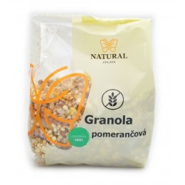 Granola pomerančová bez lepku - Natural 200g