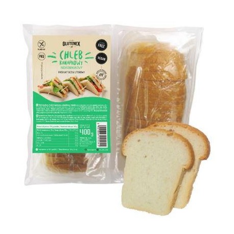 Chléb PKU - kanapkowy 2x200g Glutenex