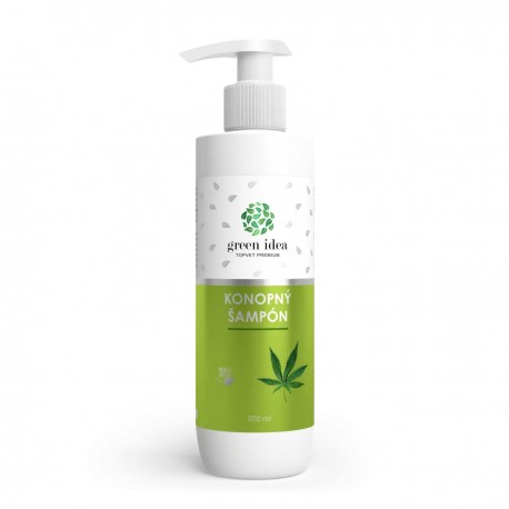 Green idea Konopný šampon 200ml