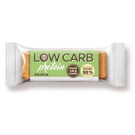LOW CARB bar WPC protein 30 % pistacie JČS bez lepku