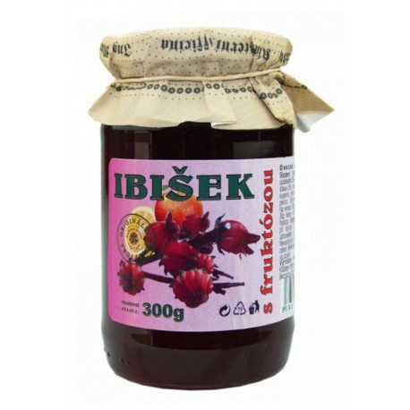 Džem ibišek s fruktózou - Klášterní officína 300g