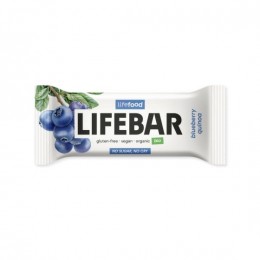 Lifebar Plus tyčinka borůvková quinoa BIO 47 g