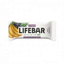 Lifebar Plus tyčinka açai s banánem BIO 47 g